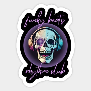 Funky Beats, Rhythm Club Sticker